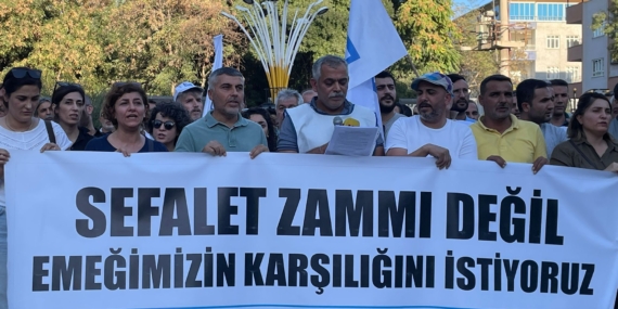 KESK Batman: Sefalet zammı değil, emeğimizin karşılığını istiyoruz