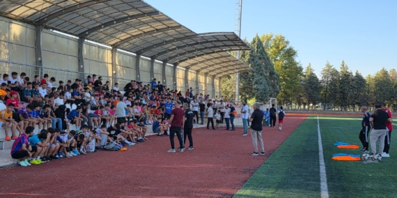 Petrolspor futbol takımı elemeleri coşkulu geçti