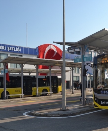 batman belediyesi otobüsü