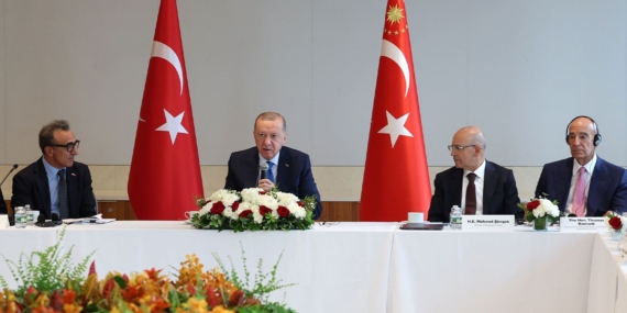 Erdoğan, Kürt iş insanı Hamdi Ulukaya ile görüştü