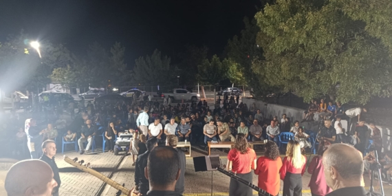 Gercüş’te halk konserine yoğun ilgi