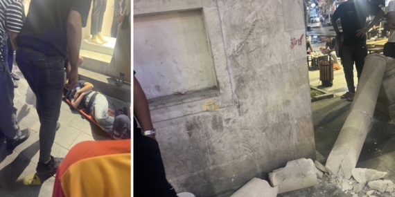 Hasankeyf Sokağı’nda Beton Direk Devrildi: Bir Çocuk Yaralandı