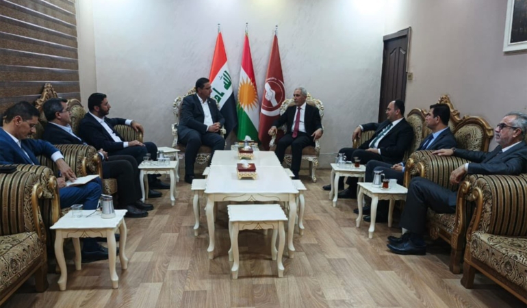 Ramanlı, Irak Kürdistan Bölgesi’nde bir dizi temaslarda bulundu (1)