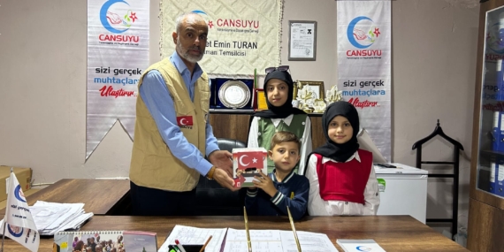 Batmanlı minik yüreklerden Gazze’ye anlamlı destek