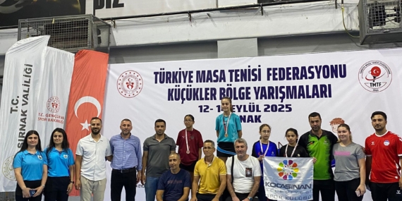 1955 Batman Belediyespor Masa Tenisi Takımı’ndan büyük başarı