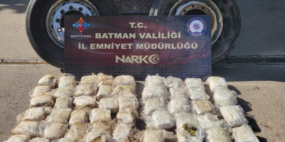 Batman’da narkotik operasyonu: 4 tutuklama