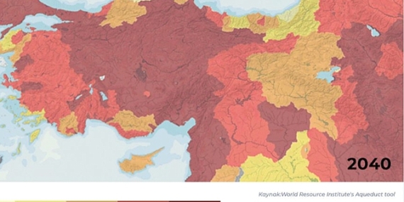 Batman tehlike altında: 2040 su krizi haritasında Batman ‘kırmızı’ alarmda