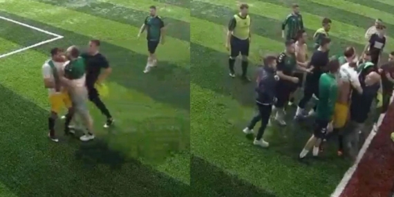 Sakarya – Amedspor forması giyen kişiye saldırıp, formayı çıkarttılar