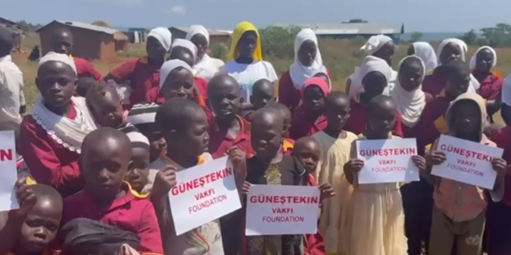 Güneştekin Vakfı Uganda’da okul inşa ediyor