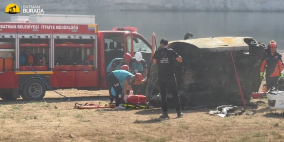 Batman’da 4 ilin katılımıyla gerçekçi afet tatbikatı gerçekleştirildi