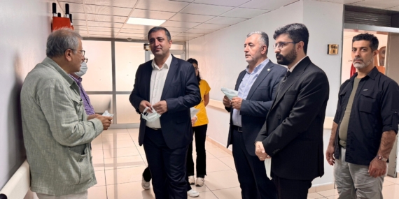 Milletvekili Serkan Ramanlı’dan İsmail Beşikçi’ye ziyaret
