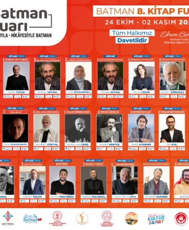 Batman’da 8. Kitap, Kültür ve Sanat Festivali başlıyor G32A-CLXUAA4ryD