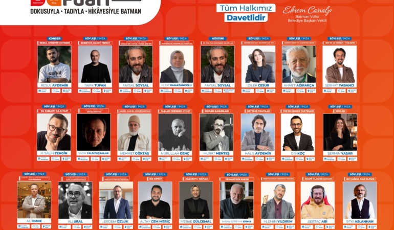 Batman’da 8. Kitap, Kültür ve Sanat Festivali başlıyor G32A-CLXUAA4ryD