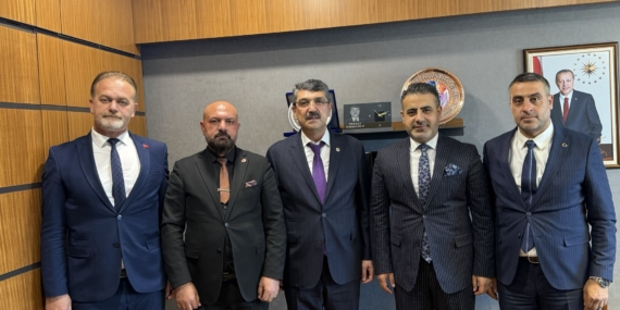MHP İl Başkanı Çetin ve Nasıroğlu TBMM’de görüştü