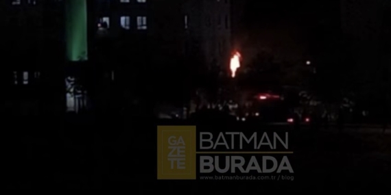 Batman Merkez Emekli TOKİ’de Yangın: 1 Kişi Hayatını Kaybetti
