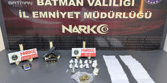 Batman’da uyuşturucu operasyonu: 2 şüpheli tutuklandı