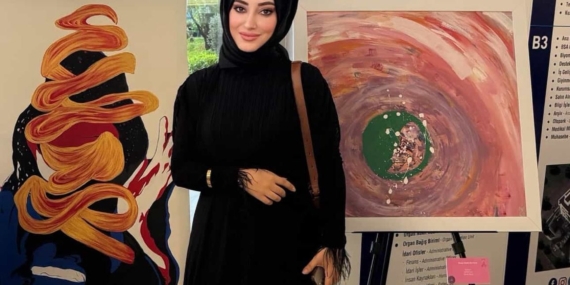 Batmanlı sanatçı Müzeyyen Akçe’den anlamlı sergi: Farkındalık için sanat