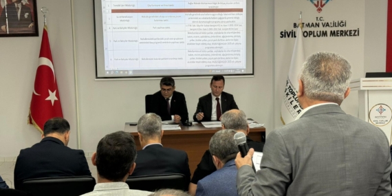 Batman STM’de ilk grup toplantısı gerçekleştirildi
