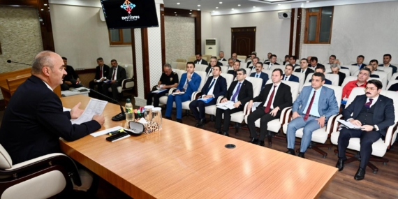 Batman Valiliği’nde 05.00 mesaisi: Projeler ve planlamalar masaya yatırıldı