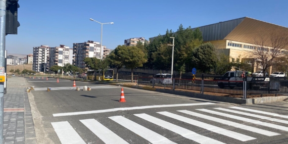 Batman’da bir ilk: Kademeli yaya geçidi uygulaması başladı