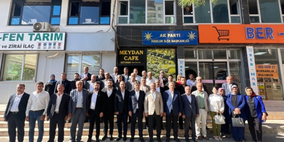 AK Parti İl Başkanı Hüseyin Şansi Kozluk’ta teşkilat ve vatandaşlarla buluştu