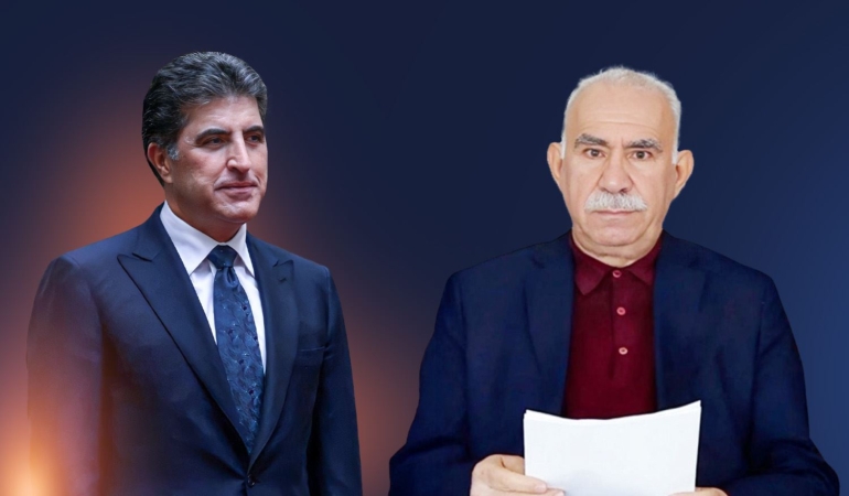 öcalan ve neçirvan barzani