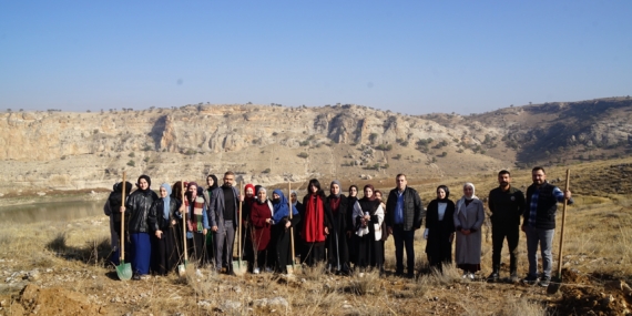 Batman Üniversitesi’nde 1900 Fidan Toprakla Buluştu