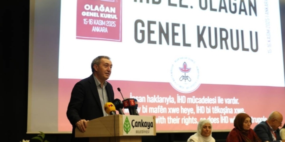 İHD’nin 22’nci Genel Kurulu’nda süreç vurgusu: Bu henüz barış değil, tartışma sürecidir