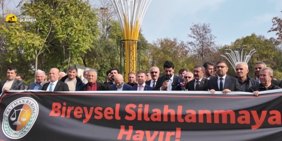 Batman Barosu’ndan bireysel silahlanma uyarısı: Toplumsal barış tehlike altında