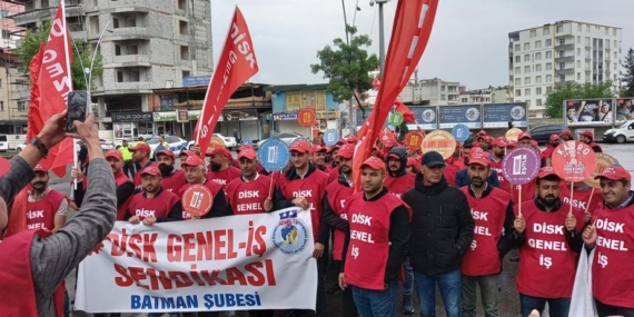 Batman Belediyesi işçilerinden ‘Geçinemiyoruz’ isyanı”