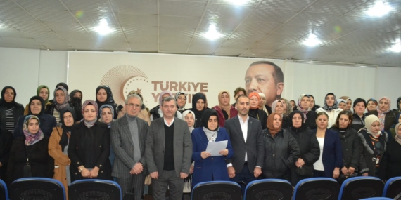 AK Parti Batman Kadın Kolları’ndan 25 Kasım Mesajı: “Kadına şiddete sıfır tolerans”