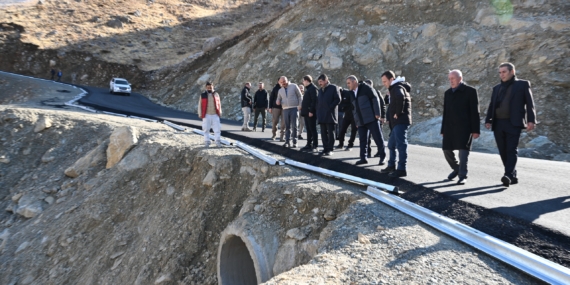 Mereto Yolunda Asfaltlama Çalışmaları Tamamlandı