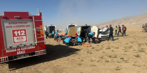 Batman İtfaiyesinden 30 eğitim ve tatbikat