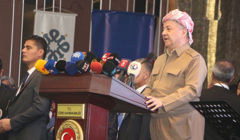 mesud barzani cizre