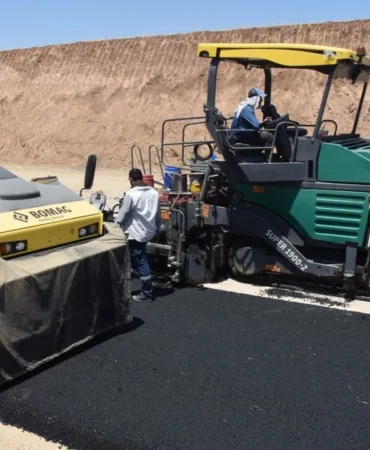 Batman os yol çalışma asfalt