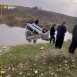 Çöken yolun güvenliğini sağlayan işçiye araç çarptı thumbnail