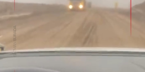 Batman- Bismil arasındaki yol çalışması çamura döndü: Sürücüler tehlike altında