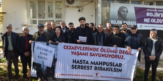 Batman’da İHD’den 19 Aralık Açıklaması: Cezaevlerinde ölümü değil yaşamı savunuyoruz