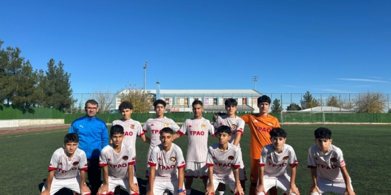Batman Petrolspor U14 tek pozisyonla mağlup oldu: 0-1