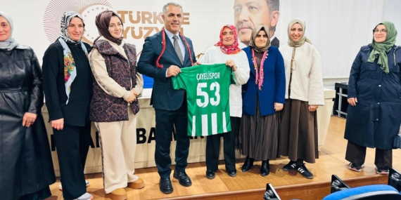 Rize Ak Parti Kadın Kolları’ndan Batman’a kardeşlik ziyareti