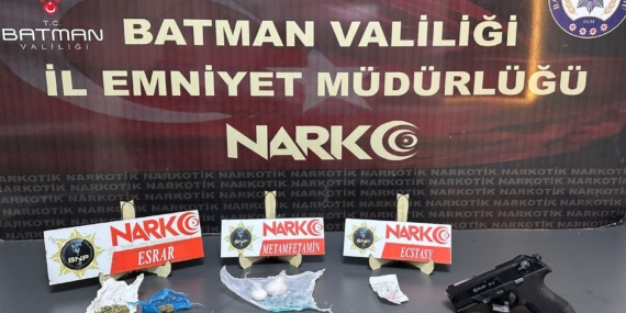 Batman’da uyuşturucu operasyonu: 1 tutuklama