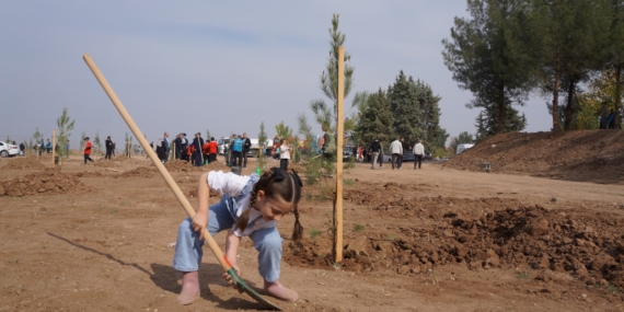 Batman’da “Köklerden Geleceğe Nefes” etkinlikleriyle okul bahçeleri yeşerdi