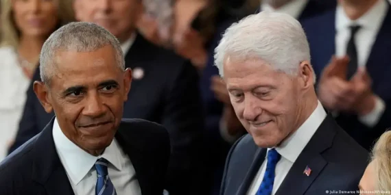 Obama ve Clinton’dan Amerikan halkına “Ayağa kalkın” çağrısı