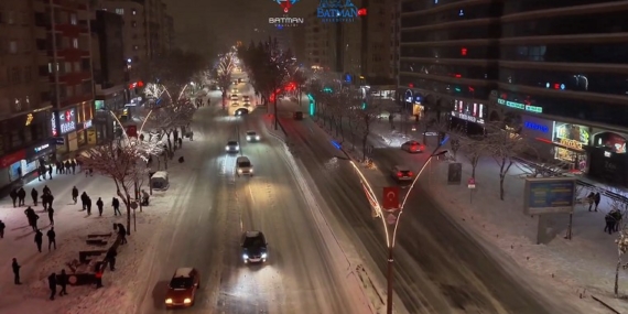 Batman – Son 19 yılın en yoğun kar yağışı