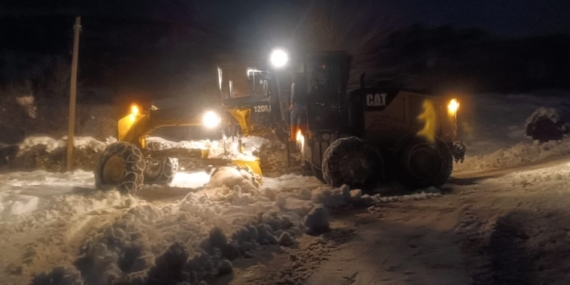 Sason’da çığ felaketi: 45 küçükbaş hayvan kar altında telef oldu