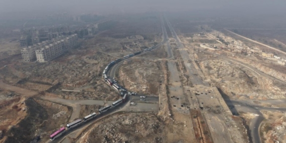 Halep Valiliği: Halep’teki Asayiş güçleri, otobüslerle Rojava’ya tahliye edilecek