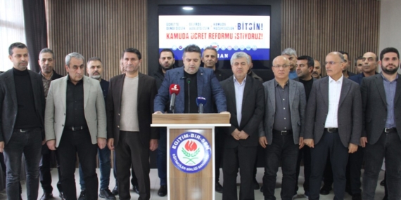 Memur-Sen Batman’da ücret dengesizliğine karşı ses yükseltti