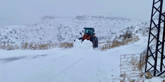 Batman – Hasankeyf’te kapanan köy yolu ulaşıma açıldı