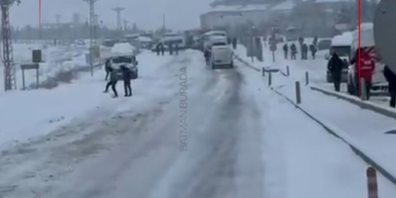 Batman – Beşiri OSB yolunda araçlar saatlerdir mahsur