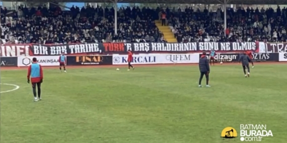 Batman Petrolspor’dan Irkçı Provokasyona Çok Sert Tepki: “ASLA BOYUN EĞMEYECEĞİZ”